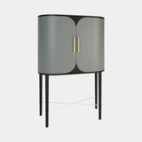 Jetclass Azure Bar Cabinet, angled view