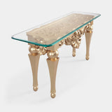 Florence Console Table, angled view