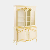 Glamour Large Display Cabinet, angled view