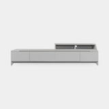 Loft TV Cabinet in white lacquer