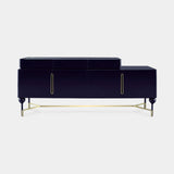 Lust Sideboard, shown in dark blue lacquer