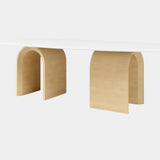 Jetclass Palazzo Dining Table, angled view