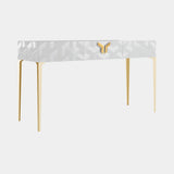Triny Console Table, angled view