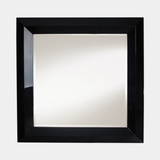 Caffe Latte Kilimanjaro Mirror in a mahogany frame