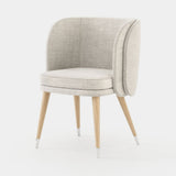 Laskasas Ambrose Dining Chair in Xangai White weave