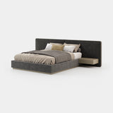 Laskasas Bonnie Bed in Vienna Anthracite velvet