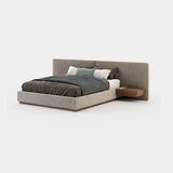 Laskasas Bonnie Bed in Vienna Khaki velvet