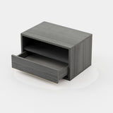 Laskasas Bowen Bedside Table in Smoked Eucalyptus Veneer Matte, fourth view