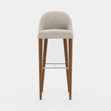 Laskasas Estoril Bar Stool in Xangai Sand weave, second view