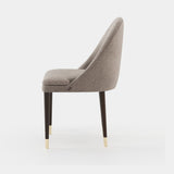 Laskasas Estoril Chair in Xangai Taupe weave, third view