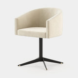 Laskasas Haia II Chair in Vienna Cream velvet