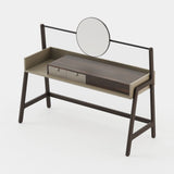 Laskasas Hamlet Dressing Table in Smoked Eucalyptus Veneer Matte, third view