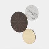 Laskasas Jackson's Wall Lamp in Smoked Eucalyptus Veneer Matte