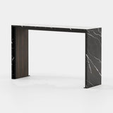 Laskasas Jill Console in Nero Marquina Polished Marble