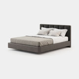 Laskasas Jody Bed in Vienna Anthracite velvet