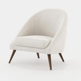 Laskasas Joe Armchair in Xangai White weave