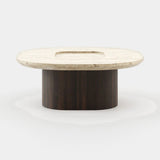 Laskasas Lao Coffee Table in Smoked Eucalyptus Veneer Matte, second view