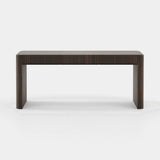 Laskasas Larson Desk in Smoked Eucalyptus Veneer Matte, second view