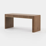Laskasas Larson Desk in Walnut Veneer Matte