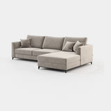 Laskasas London Sofa in Vienna Khaki velvet