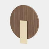 Laskasas Lord Wall Lamp in Walnut Veneer Matte