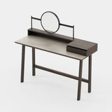 Laskasas Moreton Dressing Table in Smoked Eucalyptus Veneer Matte, third view