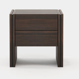 Laskasas Mucala Bedside Table in Smoked Eucalyptus Veneer Matte, second view