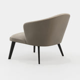 Laskasas Nelly Armchair in Xangai Sand weave, fourth view