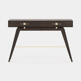 Laskasas Niels Console in Smoked Eucalyptus Veneer Matte, second view
