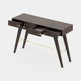 Laskasas Niels Console in Smoked Eucalyptus Veneer Matte, fourth view