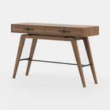 Laskasas Niels Console in Walnut Veneer Matte
