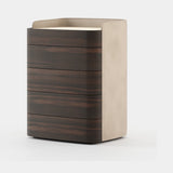 Laskasas Pema Tallboy in Smoked Eucalyptus Veneer Matte