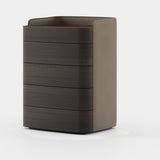 Laskasas Pema Tallboy in Smoked Oak Veneer Matte
