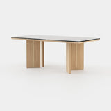 Laskasas Ponza Dining Table in Oak Veneer Matte