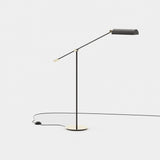 Laskasas Randolph Floor Lamp in Gilded Polished Stainless Steel