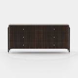 Laskasas Rosie Chest of Drawers in Smoked Eucalyptus Veneer Matte, second view