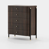 Laskasas Rosie Tallboy in Smoked Eucalyptus Veneer Matte