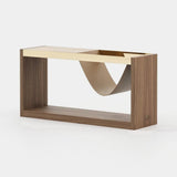 Laskasas Ryan Storage Unit in Walnut Veneer Matte