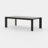 Laskasas Susan Dining Table in Black Lacquer Matte