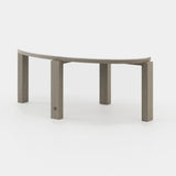Laskasas Tasos Coffee Table in Carrara Ceramic