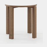 Laskasas Tasos Side Table in Carrara Ceramic