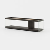 Laskasas Thoreau Storage Unit in Smoked Oak Veneer Matte