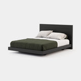 Laskasas Uso Bed in Black Lacquer Matte