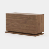 Laskasas Uso Chest of Drawers in Walnut Veneer Matte