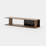 Laskasas Will Storage Unit in Walnut Veneer Matte