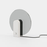 Laskasas Wright Lamp in Textured White Iron