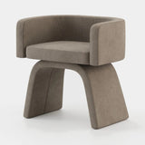 Laskasas Yasmin Accent Chair in Xangai Taupe weave
