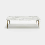 Linley Metal Leg Luxury Coffee Table, Rectangular (150cm)