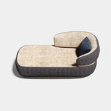 Louis Contoured Shell Luxury Chaise Longue, alternative angle