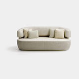 Louis Contoured Shell Luxury Sofa, 2 Seater (230cm)